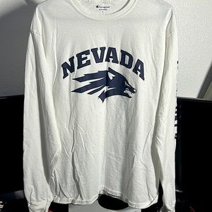 White UNR long sleeve tee worn a few times